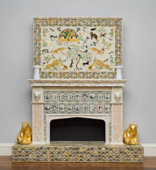 The Living Room Fireplace