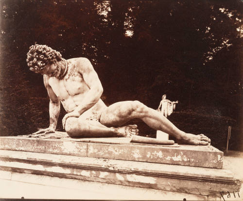 Versailles, Dying Gaul (Apollo Belvedere in the Background)