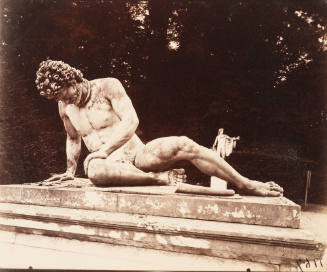 Versailles, Dying Gaul (Apollo Belvedere in the Background)