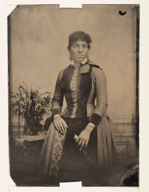 Portrait of an Unidentified Standing Woman
