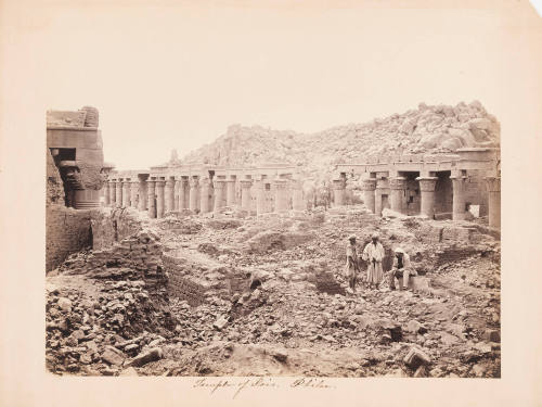 Philae. Outer Court of the Temple of Isis