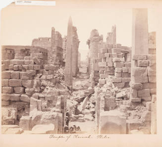 Thebes. General View of the Temple of Karnak