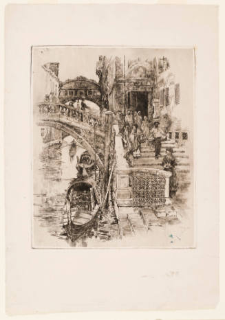 The Bridge of Sighs (Second Plate)