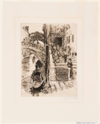 The Bridge of Sighs (Second Plate)