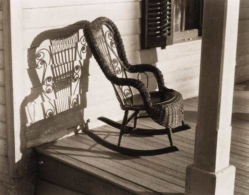 Rocker on Porch