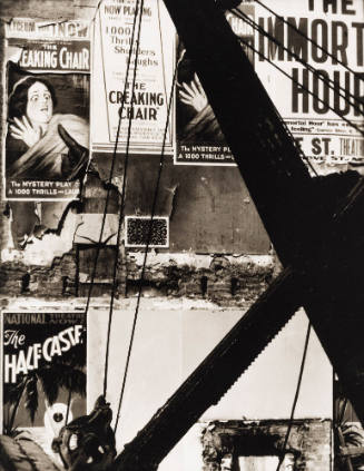 Creaking Chair Sign and Steam Shovel