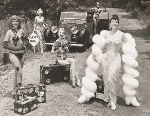 Gypsy Rose Lee and Girls