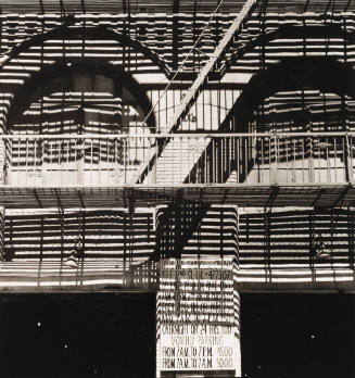 32nd Street Garage and Fire Escape Shadows