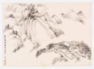 Landscape with Pine Trees