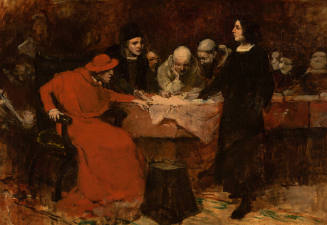 Columbus before the Council of Salamanca