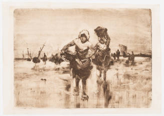Mussel Gatherers in Chioggia