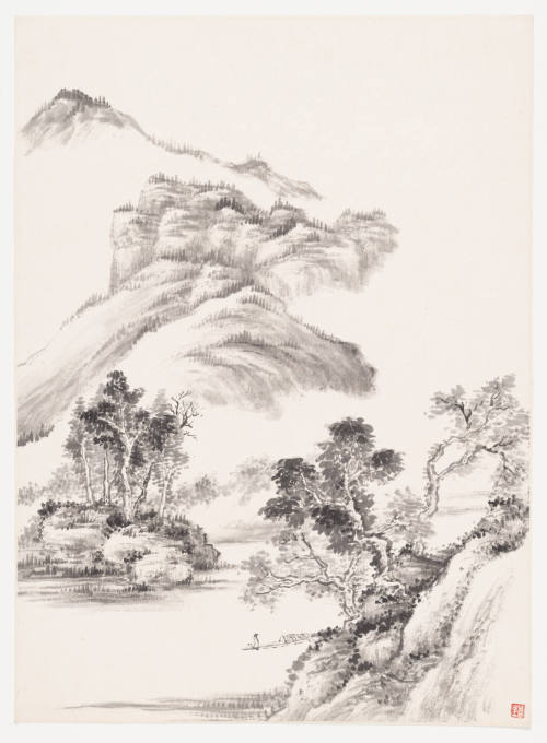 Landscape with a Small Boat