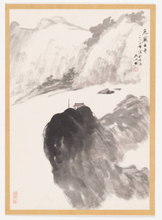 An Old Temple on a Precipice