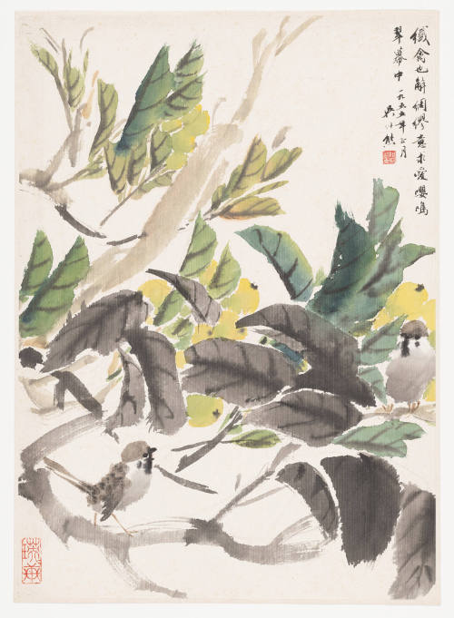 Two Small Calling Birds