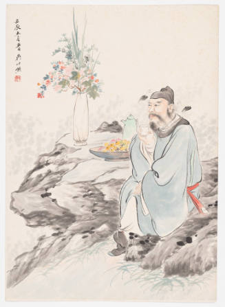 Zhong Kui Drinking Wine