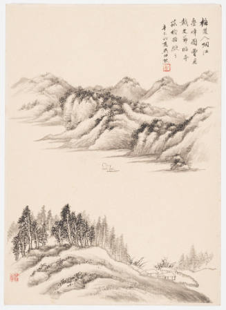 Landscape in the Style of Wu Zhen