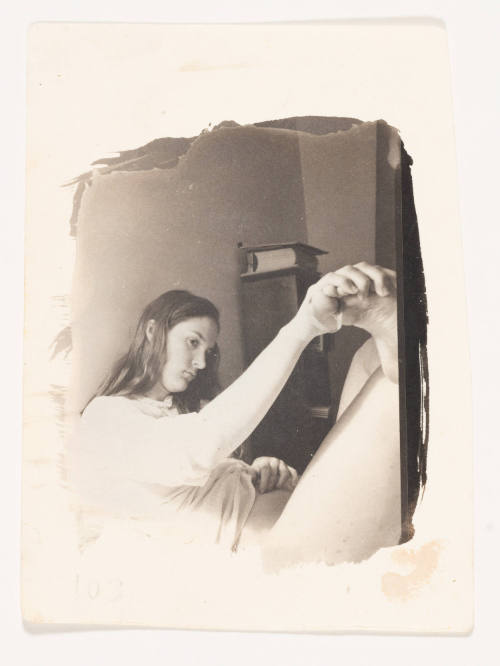 Platinum Test Print (Self-Portrait, Athens, Ohio)