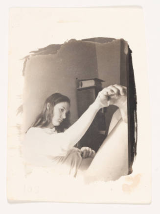 Platinum Test Print (Self-Portrait, Athens, Ohio)
