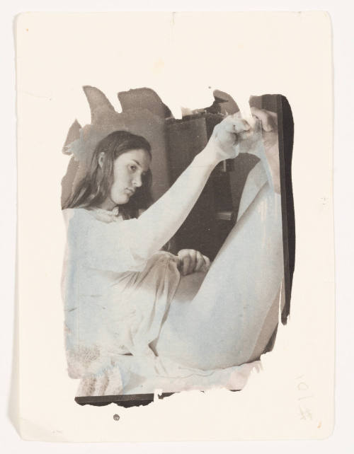 Untitled Platinum Experiment [self-portrait]