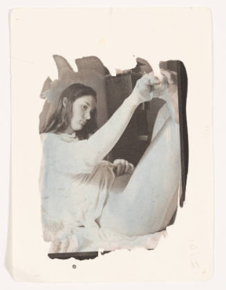 Untitled Platinum Experiment [self-portrait]