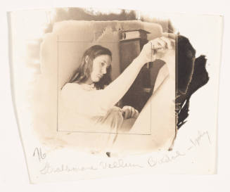 Untitled Platinum Experiment [self-portrait]