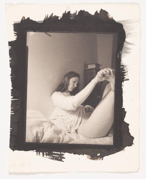 Platinum Test Print (Self-Portrait, Athens, Ohio)