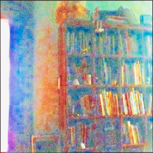 Red Bookcase from the House Series