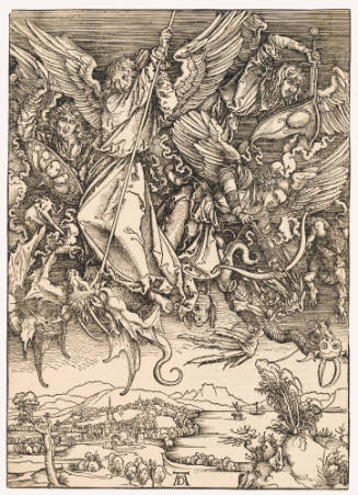 St. Michael Fighting the Dragon from the Apocalypse