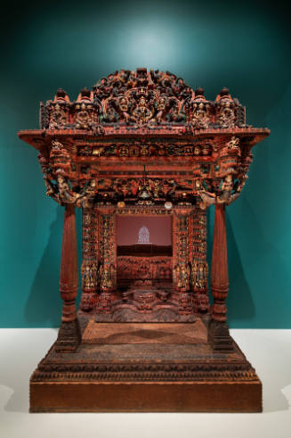 Devotional Shrine Used in a Jain Household (ghar derasar)