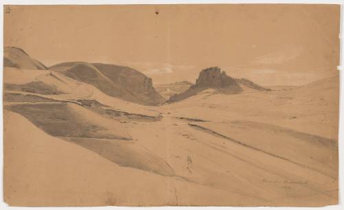 Hilly Landscape with Rocks - Klus Near Halberstadt [Kluse bei Halberstadt6]