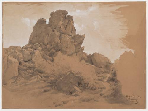 Study of rocks - Teufelsmauer Heideberg Blankenburg