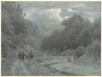 Forest Scene and Figures