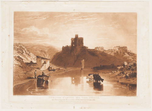 Norham Castle on the Tweed (P)