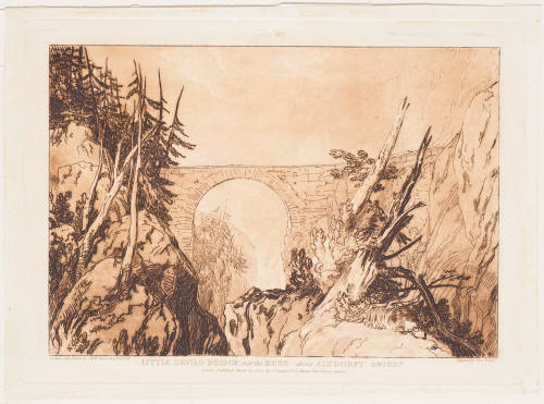 Little Devil's Bridge Over the Russ Above Altdorft, Swiss (M)