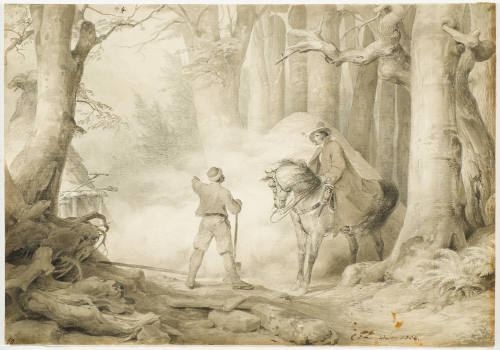 Rider in the Forest