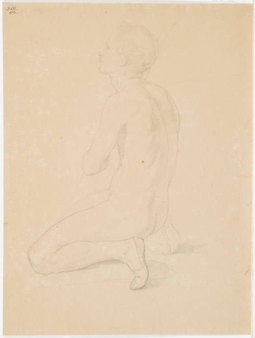 Kneeling Male Nude