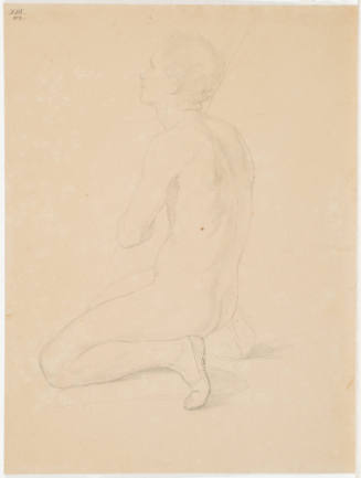 Kneeling Male Nude