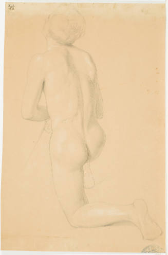 Kneeling Male Nude