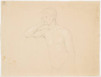 Male Nude (Torso and Head)