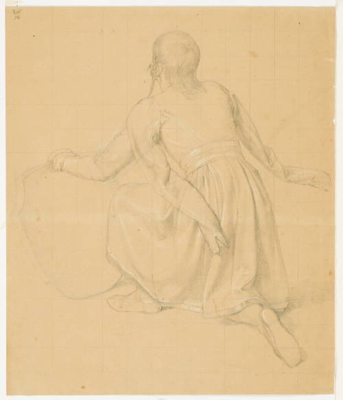 Study of a Kneeling Youth