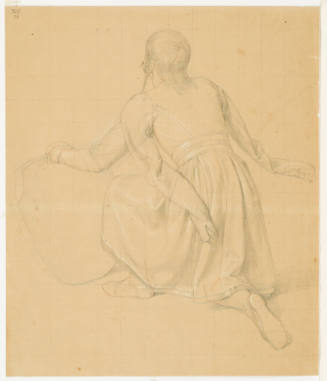Study of a Kneeling Youth