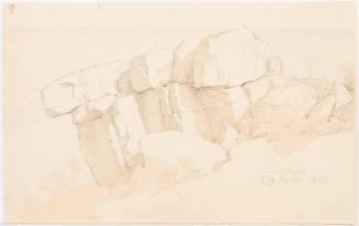 Rock Formation and Village