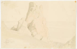A Hill and Rock Formation