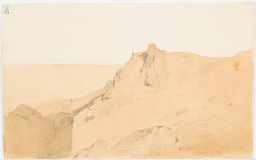 Distant View and Rocks - Teufelsmauer Near Timmenrode