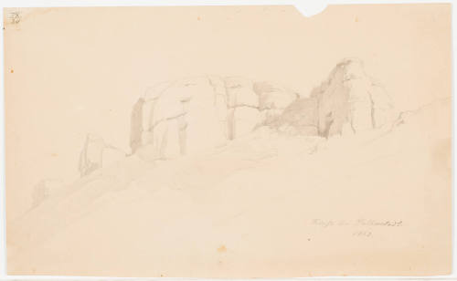 Hill and Rocks - Klus Near Halberstadt [Kluse bei Halberstadt]
