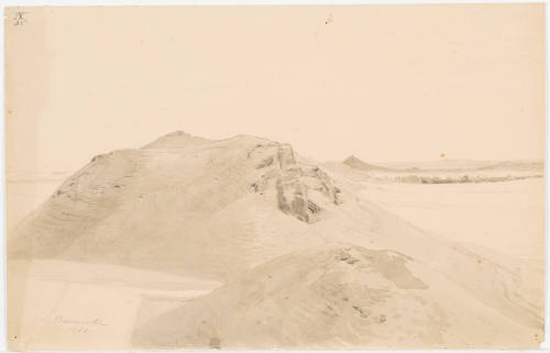 View of a Range of Hills - Boernecke