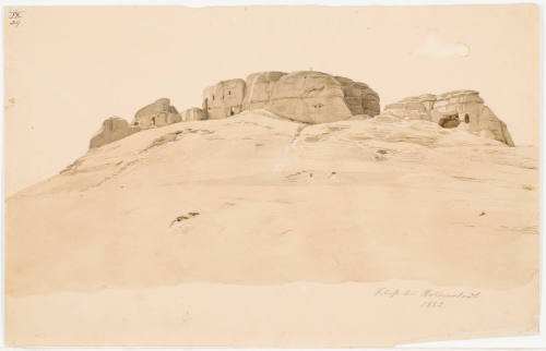 Hill and Rock Formation - Klus Near Halbertstadt [Kluse bei Halberstadt]