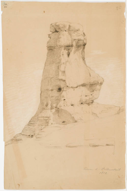 Steep Rock Formation - Klus Near Halberstadt [Kluse bei Halberstadt]