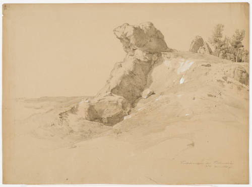 Study of Rocks - Teufelsmauer Near Timmenrode