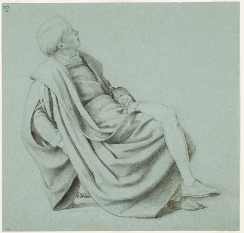 Seated Male Figure